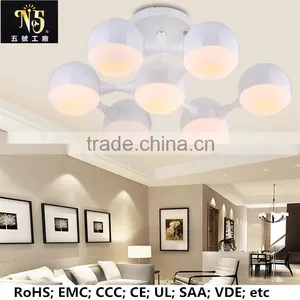 Modern Simple Fashionable White Pendant Lamp Made in Guzhen China thumbnail-4