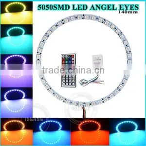 Multi-size 40mm 60mm 80mm 100m Car Rgb Led Angel Eyes Colors for E38 E39 E46 thumbnail-1