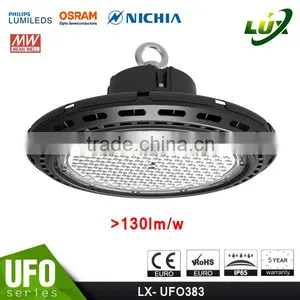 Wireless & Motion Control, 100-140lm/W, 2016 CE Rohs Approved, Nichia LED 120W UFO High Bay LED Lighting Fixtures thumbnail-4