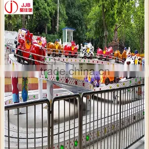 European Standard Mini Shuttle Children Amusement Park Track Train thumbnail-3