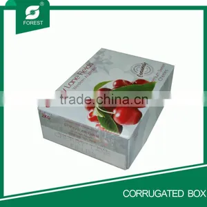 RECYCLE KRAFT PAPER SQUARE CORRUGATED BOX thumbnail-1