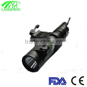1000 Lumen High Powerful Led Flashlight Military Green Laser Sight for Long Rifle thumbnail-2