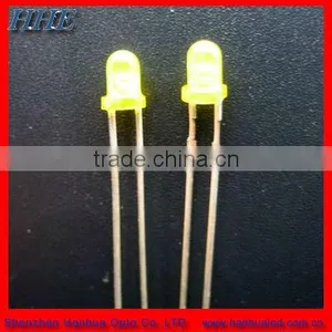 5mm Round Amber 590nm Light Emitting Diode thumbnail-1