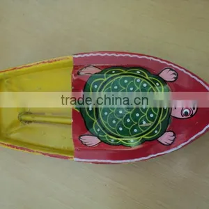 Pop Pop Boats Hand Painted Turtal thumbnail-1