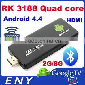 RK3188 Quad Core CortexA9 1.8GHz 2GB 8GB Bluetooth Quad Core Google H.264 Android Mini PC MK809 III thumbnail-1