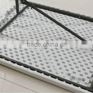 6FT Outdoor Folding Trestle Table thumbnail-3