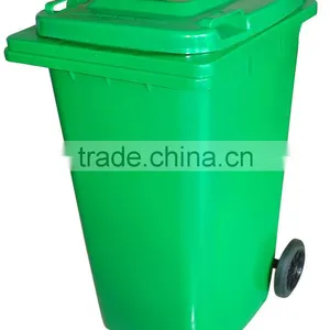 HDPE HOT!outdoor Plastic Dustbin With Wheels 240 Liter With EN840 thumbnail-1
