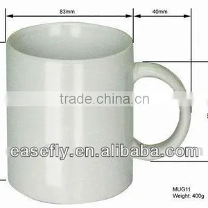 White Blank Coated Cup thumbnail-1