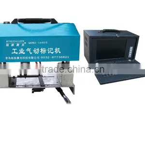 2014 NEW! Good Price Nameplate Metal Spare Instruments Machinery Auto Parts Dot Peen Dot Peen Handheld Pneumatic Marking Machine thumbnail-2