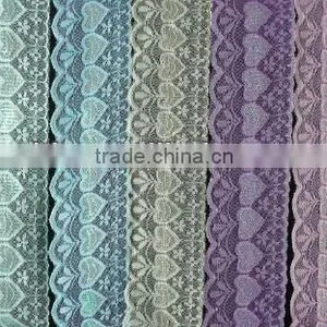 Polyester Bright Lace Trim 8cm thumbnail-1
