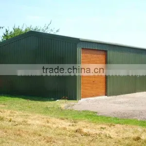 Structural Steel Frame Warehouse For Store Goods Multilayer Or Single With Beautiful Appearance thumbnail-1