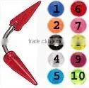 Fashion Acrylic Eyebrow Ring Body Piercing Jewelry thumbnail-1