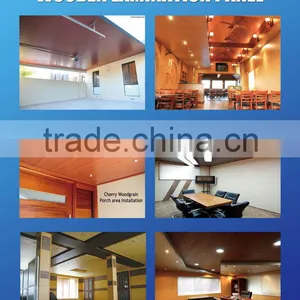Water Proof Board Used for Pvc Ceiling Wood Grain PVC Ceiling Board / Panel, PVC Ceiling Hot&Sale thumbnail-1
