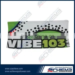 Green Sublimated Sports Towel With Custom Logo Quality Choice thumbnail-1