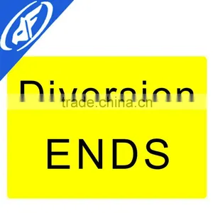 Reflective Adhesive Unfreeze 50 Yard Road Sign thumbnail-4