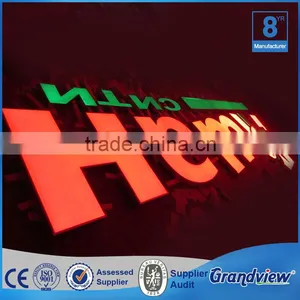 Stainless Steel Frame Epoxy Resin Outdoor Led Custom Channel Letter thumbnail-2