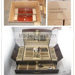 Factory Direct Qana Stainless Steel Cutlery Set With Mirror Polish thumbnail-6