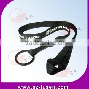 Free Sample Business Card Holder Lanyard With Custom Logo Gold Foil Lanyards thumbnail-5