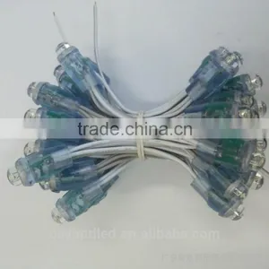 12mm Diffused Thin Digital Full Color LED Pixels (Strand of 50) - WS2801 thumbnail-1