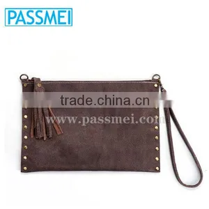 On Sale Leather Clutch, Leather Women Wallet, Evening Bag thumbnail-1