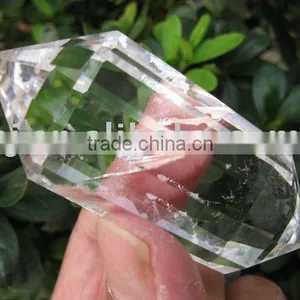 Natural Rock Clear Crystal Point/Wand thumbnail-1