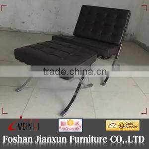 High Quality Modern Design Barcelona Chair With Footrest thumbnail-4