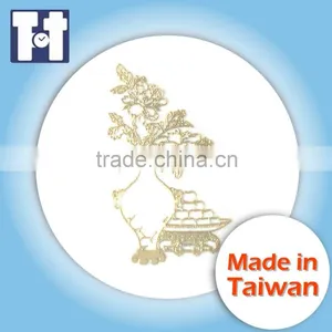 Sticker Name Tag Gold Foil Sticker Designed thumbnail-4