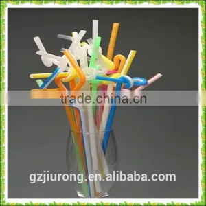 Top Sales High Qulity Colorful Disposable Plastic Straws thumbnail-6