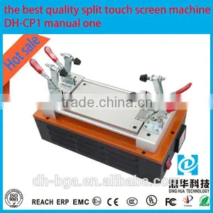 Dinghua DH-CP1 Low Cost Manual LCD Touch Screen Glass Sepatator Machine thumbnail-1