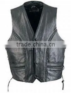Leather Vest , Leather Garments thumbnail-1