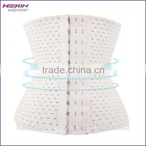 In Stock Item Women Nude Elastic Hook Eyes Latex Wasit Cincher Corsets thumbnail-1