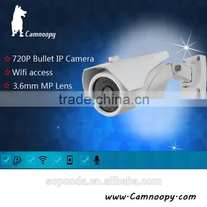 Hot Selling Motion Detection ONVIF 1.0MP Outdoor Waterproof ip Camera Bullet ip Camera thumbnail-1
