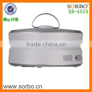 Wholesale Electronic Folding LED Camping Lantern With Hand Crank Cell Phone Charger thumbnail-4