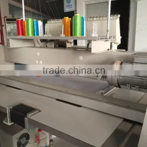 China Guangzhou CNC Computer Flat Garment Cap Hat Sequin Towel Single Two 4 6 Head 6 9 12 Needles Embroidery Machine Price Quality Choice thumbnail-5