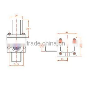 6VDC Stainless Steel Flow Control Sensor Sanitary Water Electric Valves Drain Valve thumbnail-4