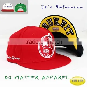 High Quality Customized 3D Puff Embroidery Snapback Hat thumbnail-2