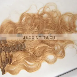 180g Remy Clip in Hair Extension Human Hair Extension Clip in thumbnail-4