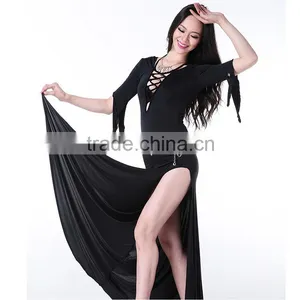 Wuchieal Cool Fabric Belly Dabce Dress for Women thumbnail-1