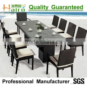 Outdoor Rattan Wicker Dining Table HR2020 thumbnail-3