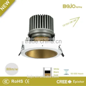 2016 Retrofit Design 30w Cob Led Downlight With Golden Reflector thumbnail-1