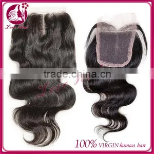 2015 Hot Sale 4*4 Lace Closure Malaysian Hair Lace Closure thumbnail-1