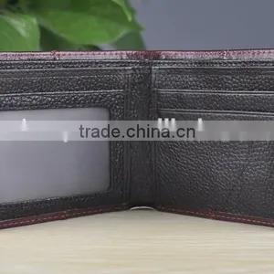 13040 Stylish Bi-fold Multi Card Leather Wallet Men Leather in Guangzhou thumbnail-4