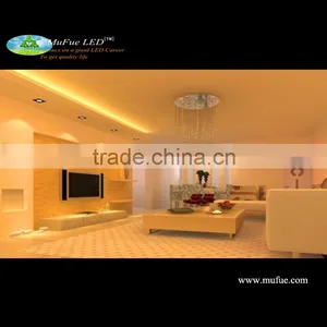 24watt Per Meter Super Warm White 2835 Double Row LED Strip Light thumbnail-5
