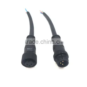 LED Light Strips IP66 IP67 IP68 2pin 3pin 4pin Male and Female Waterproof Electrical Cable Connector thumbnail-3