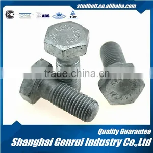 DIN960 Coarse Metal Toggle Hex Bolt and Washer and Nut thumbnail-3