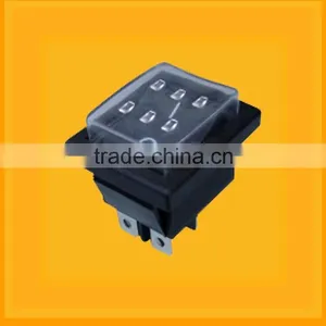T125 Rocker Switch With Waterproof,High Quality Copper Contact Red Rocker Switch Manufacturer Round Rocker Switch thumbnail-1