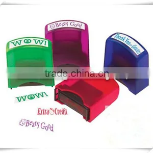 Custom Plastic Office Stamp thumbnail-1