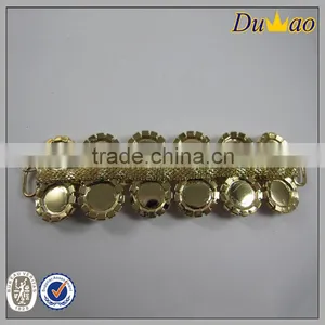Fashion White Beads Chain Shoe Accessories for Women thumbnail-4