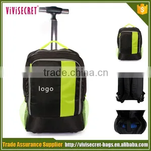 Popular High Quality Wheeled Trolley Backpack With Carry on Trolley Bag thumbnail-3