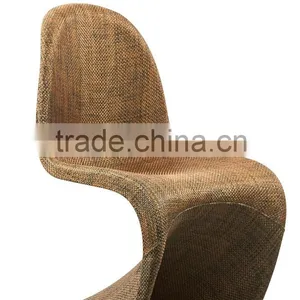 Simple Bright Color Outdoor Rattan Bar Chair thumbnail-2